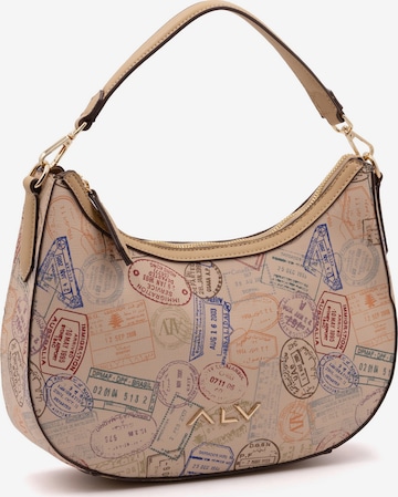 ALV By Alviero Martini Schoudertas in Beige: voorkant