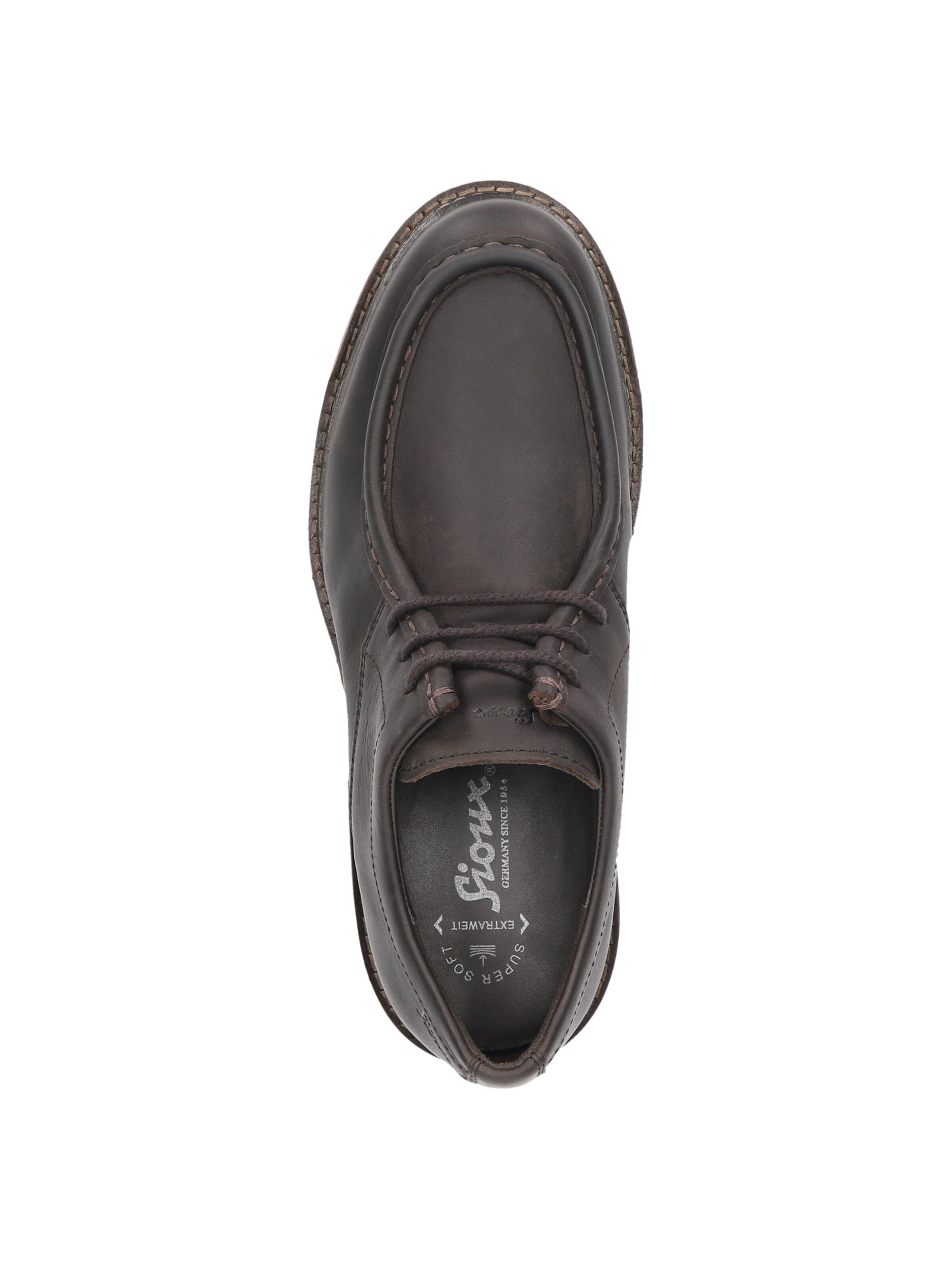 Chaussure à lacets ' Adalrik-714-H ' SIOUX en marron