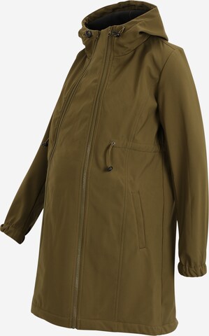 MAMALICIOUS Weatherproof jacket 'Ella' in Green: front