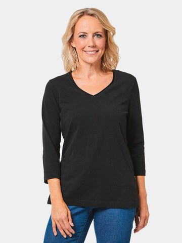 Goldner Shirt in Black: front