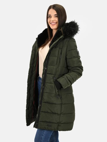 NAVAHOO Winter Coat in Green