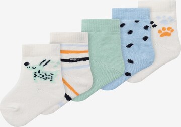 Chaussettes 'VALLE' NAME IT en bleu : devant