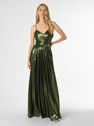 Robe de soirée Marie Lund en vert : devant