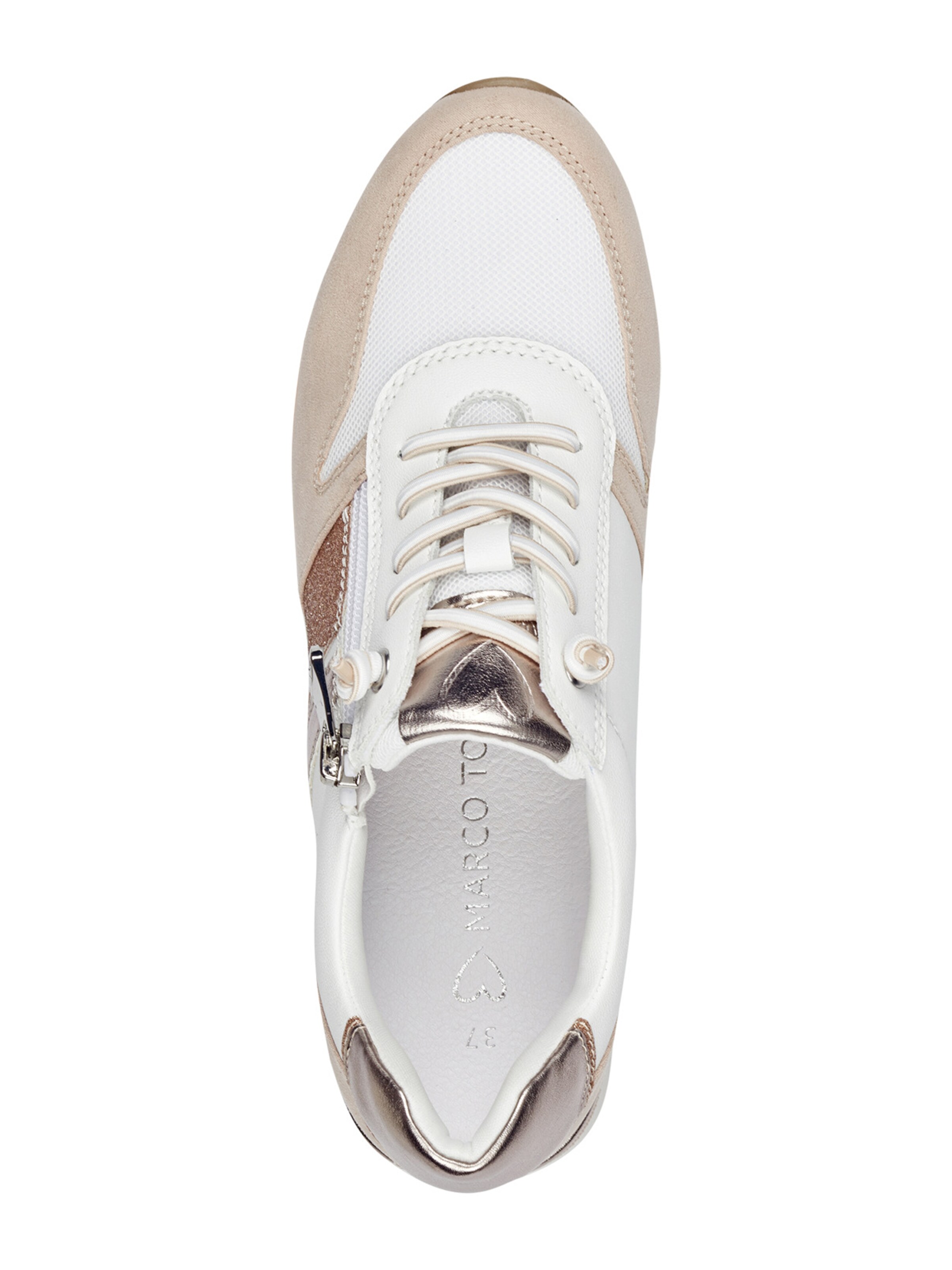 MARCO TOZZI Platform trainers in Beige
