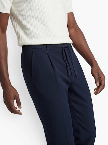 Regular Pantalon à pince SELECTED en bleu