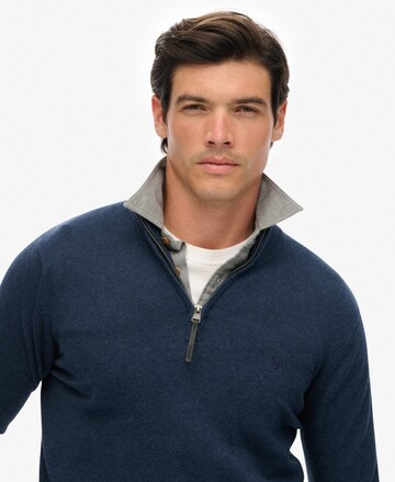 Pull-over 'Essentials' Superdry en bleu