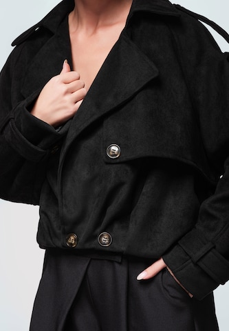 Ombre Tussenjas in Zwart