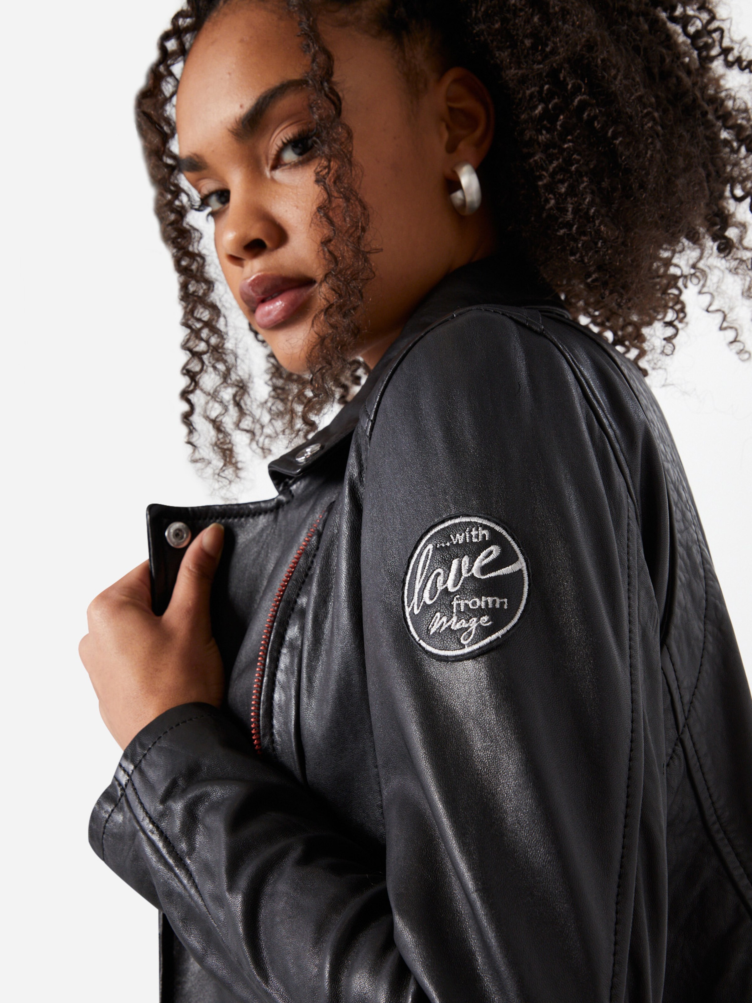 Frauen Jacken Maze Jacke in Schwarz - MR25456 Frauen Jacken Maze Jacke in Schwarz - MR25456