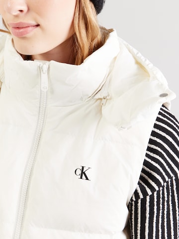 Calvin Klein Jeans Γιλέκο 'Essential' σε λευκό