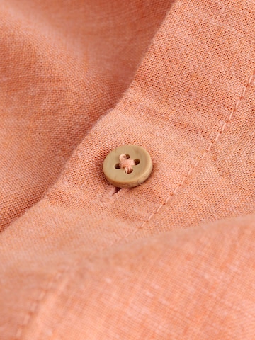 Next Средняя посадка Рубашка в Оранжевый