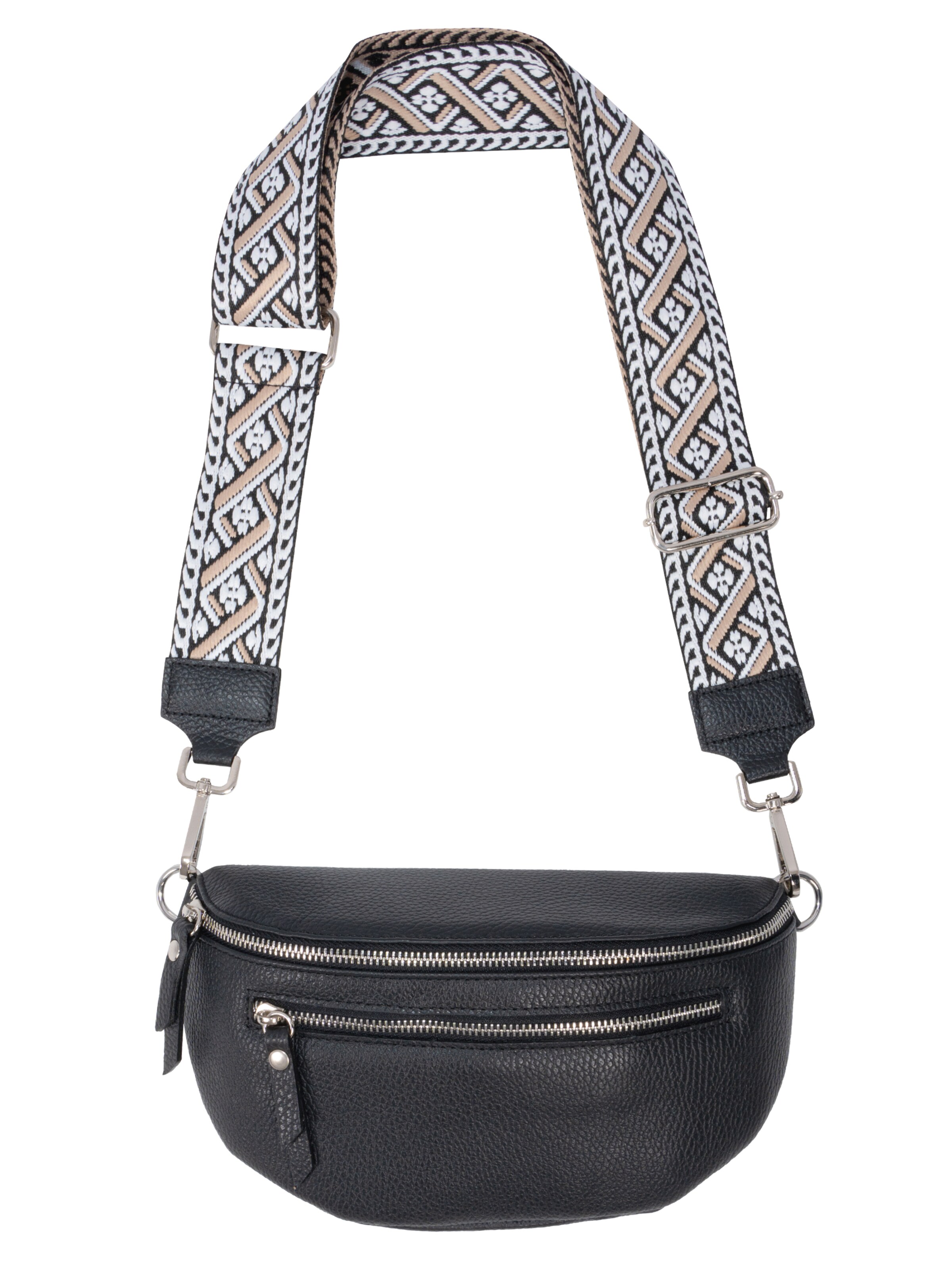 Sacs banane 'Pia' Seasons of April en noir : devant