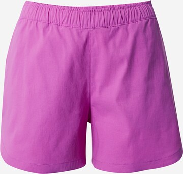 Pantalon de sport THE NORTH FACE en violet : devant