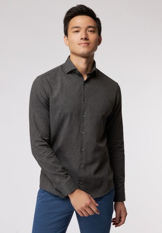 ROY ROBSON Regular fit Button Up Shirt in Grey: front