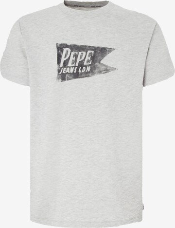 Pepe Jeans Shirt 'SINGLE CARDIFF' in Grey: front