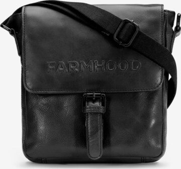 Sac à bandoulière Farmhood en noir : devant