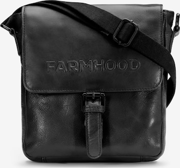 Farmhood Crossbody Bag in Black: front