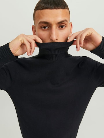 JACK & JONES Trui 'JJEemil' in Zwart