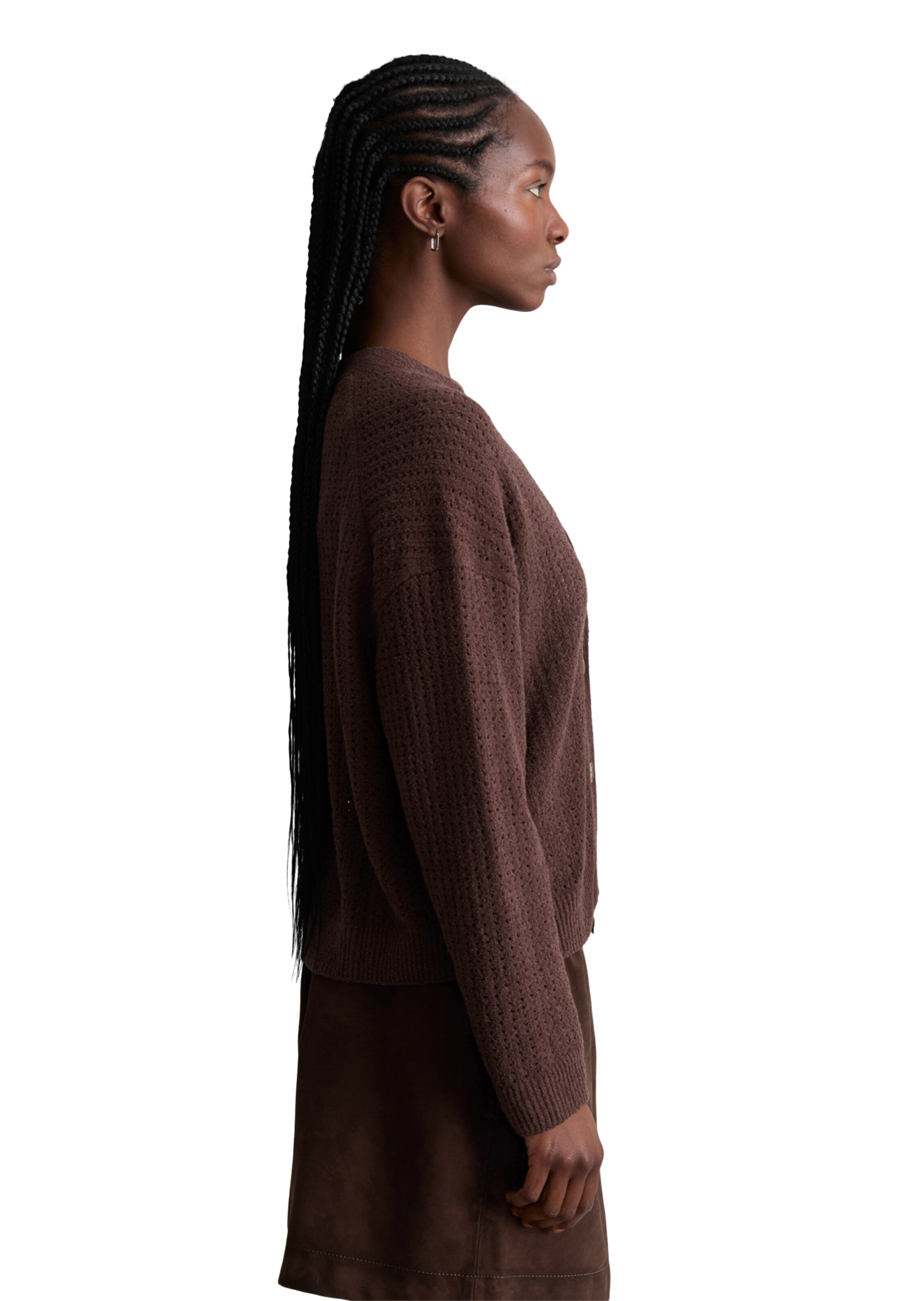 Cardigan Marc O'Polo DENIM en rouge