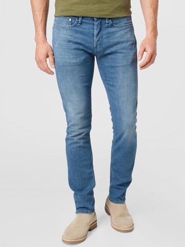 DENHAM Skinny Jeans in Blue: front