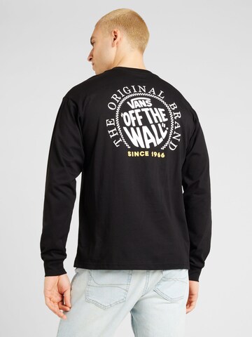 VANS - Camiseta 'Circle' en negro: frente