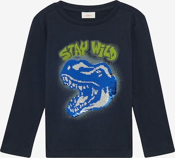 s.Oliver Shirt in Blau: Vorderseite
