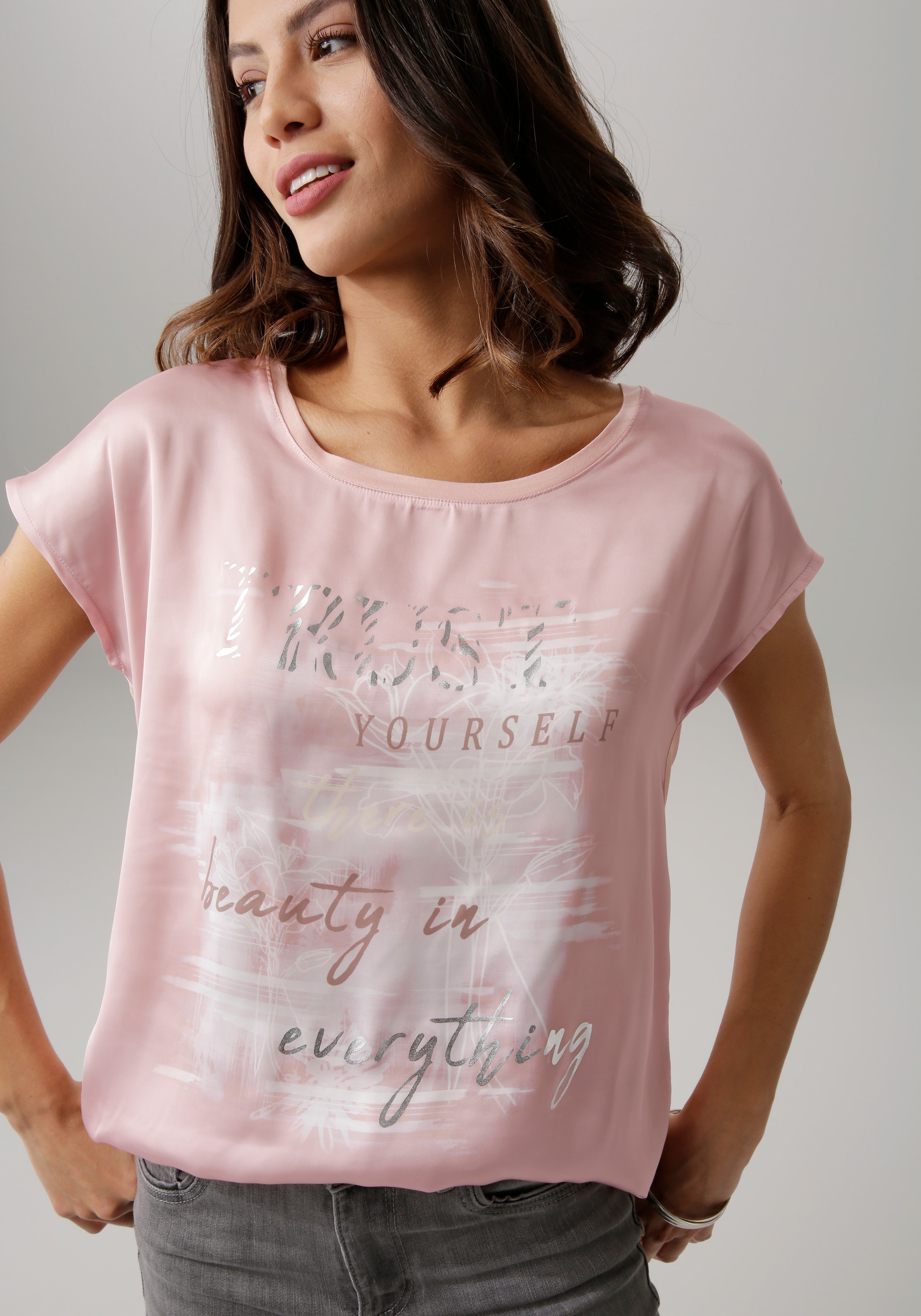 LAURA SCOTT Bluse in Rosa | ABOUT YOU