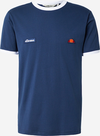ELLESSE Majica 'Ringetto' u mornarsko plava / narančasta / crvena / bijela, Pregled proizvoda