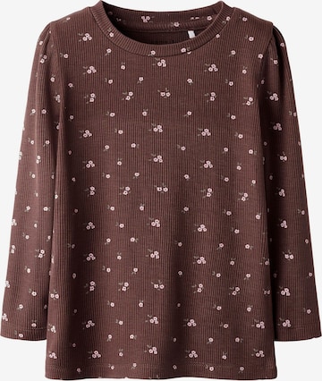 NAME IT - Camiseta en marrón: frente