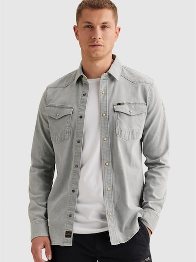 Camicia 'Denim shirt with chest pockets' in S PME Legend di colore blu chiaro, Visualizzazione prodotti