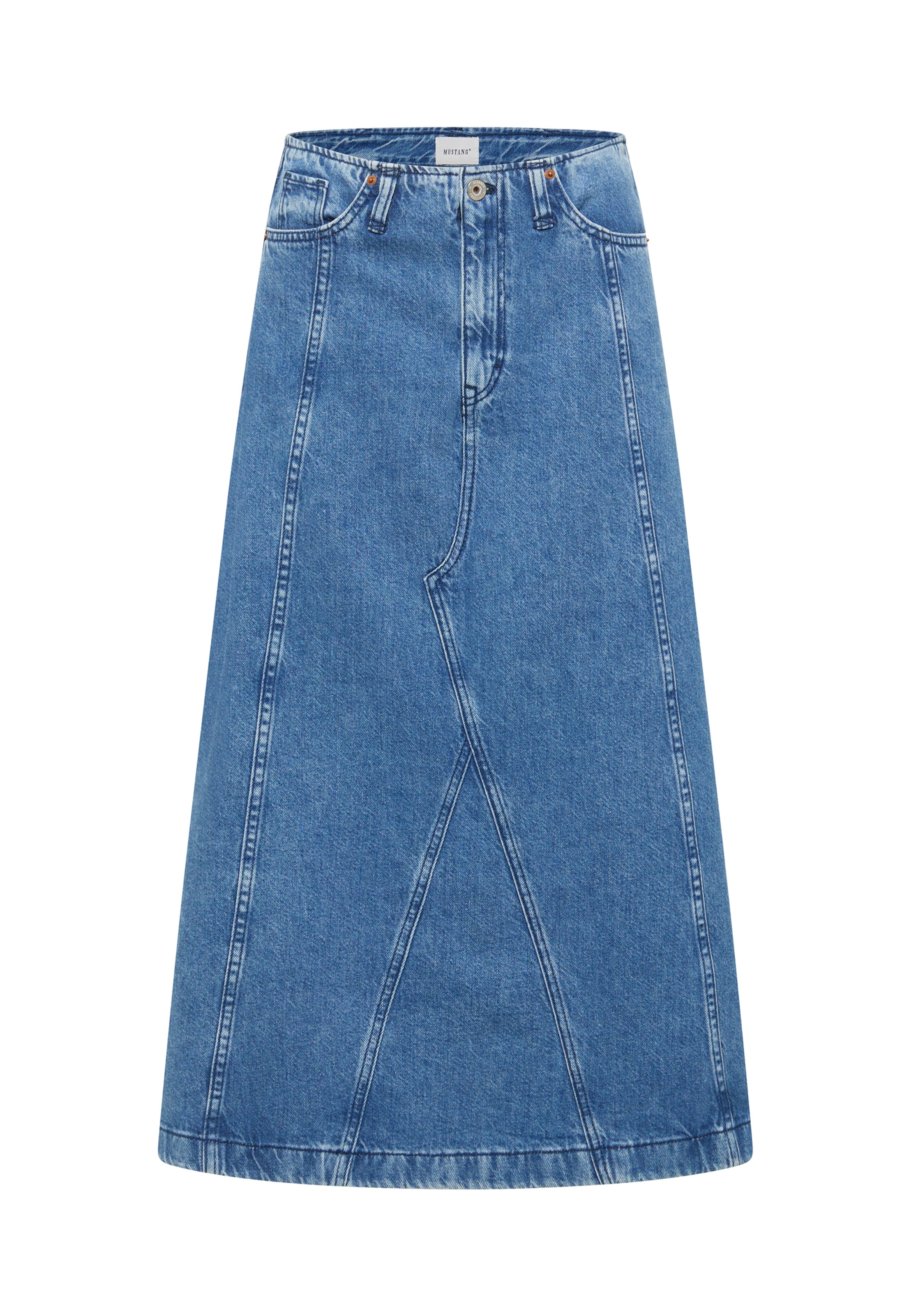 MUSTANG Rock 'Carrol' in Blau: Vorderseite