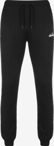 ELLESSE Tapered Broek 'Cravo' in Zwart: voorkant