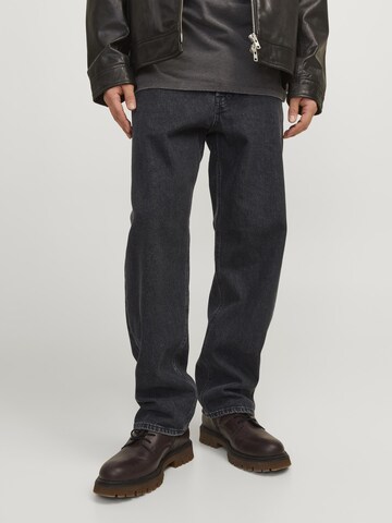 JACK & JONES Свободный крой Джинсы 'JJIEddie' в Черный: спереди