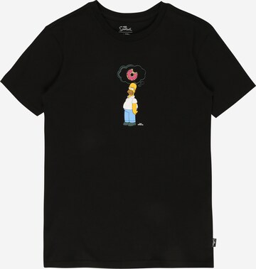 BILLABONG Sportshirt 'SIMPSONS DONUT' in Schwarz: predná strana