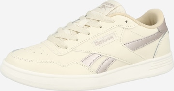 smėlio Reebok Sportbačiai be auliuko 'COURT ADVANCE': priekis