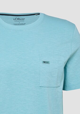 T-Shirt s.Oliver en bleu