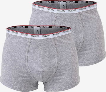 Boxers Moschino Underwear en gris : devant