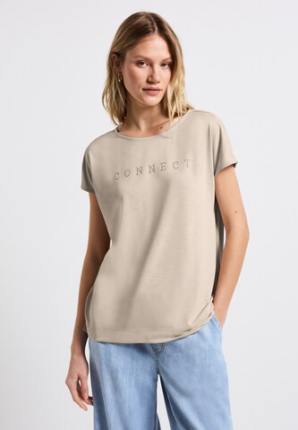 STREET ONE Shirt in Beige: front