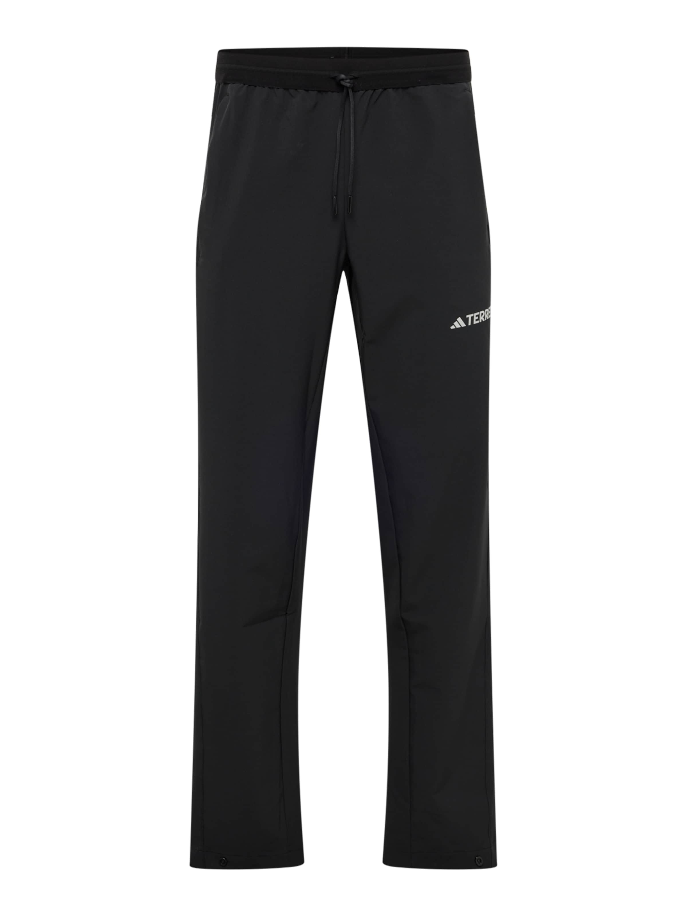 ADIDAS TERREX Regular Outdoorbroek 'Liteflex' in Zwart: voorkant