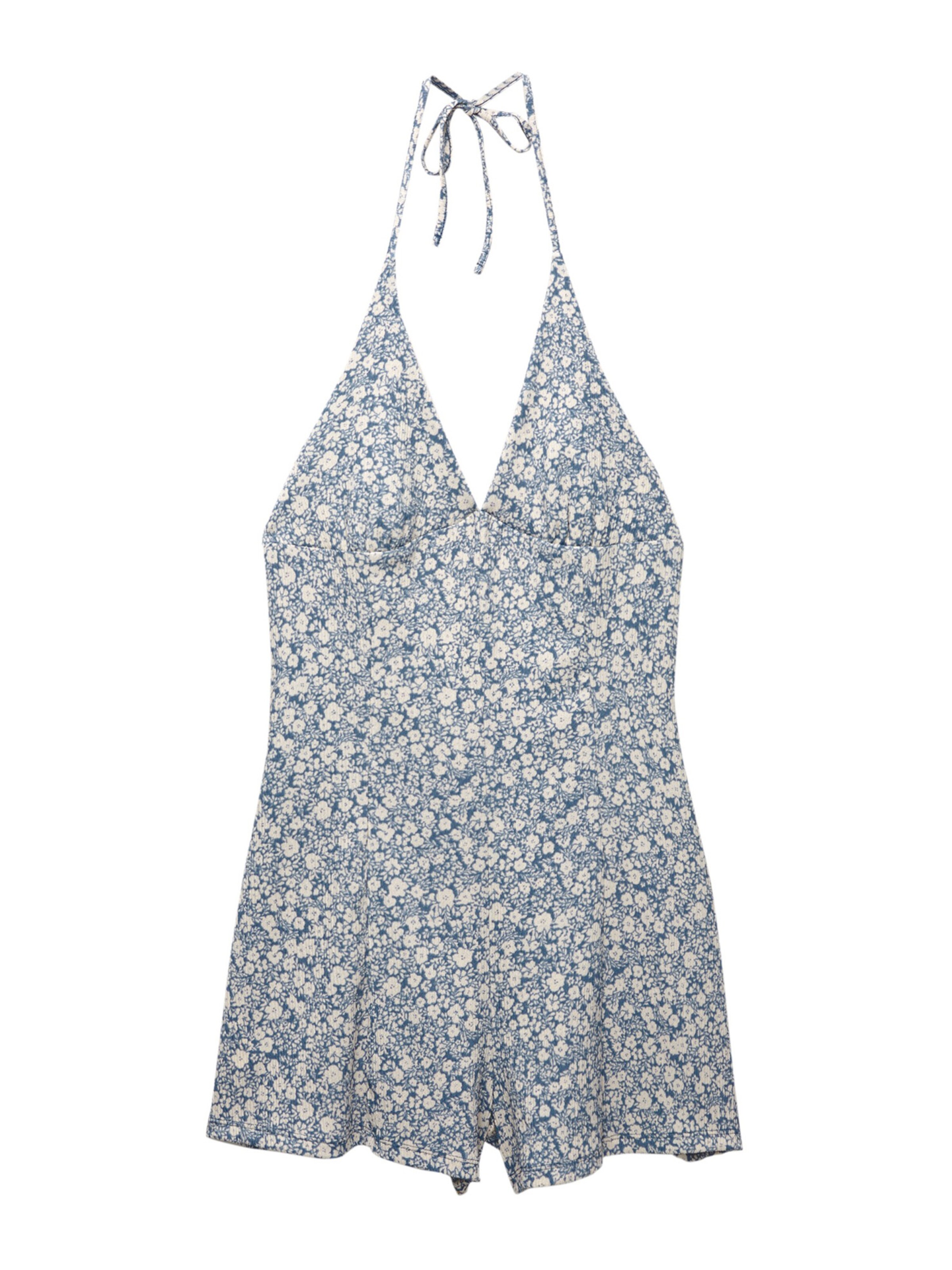 Pull&Bear Jumpsuit i blå: framsida