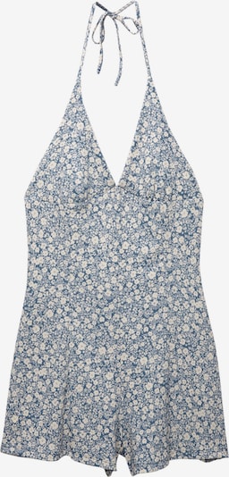 Pull&Bear Haalari koossa XS värissä sininen / valkoinen, Tuotenäkymä