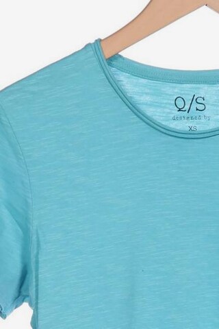 QS T-Shirt XS in Blau