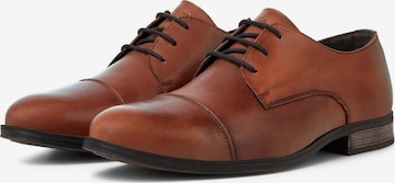 JACK & JONES - Zapatos con cordón 'Raymond' en marrón