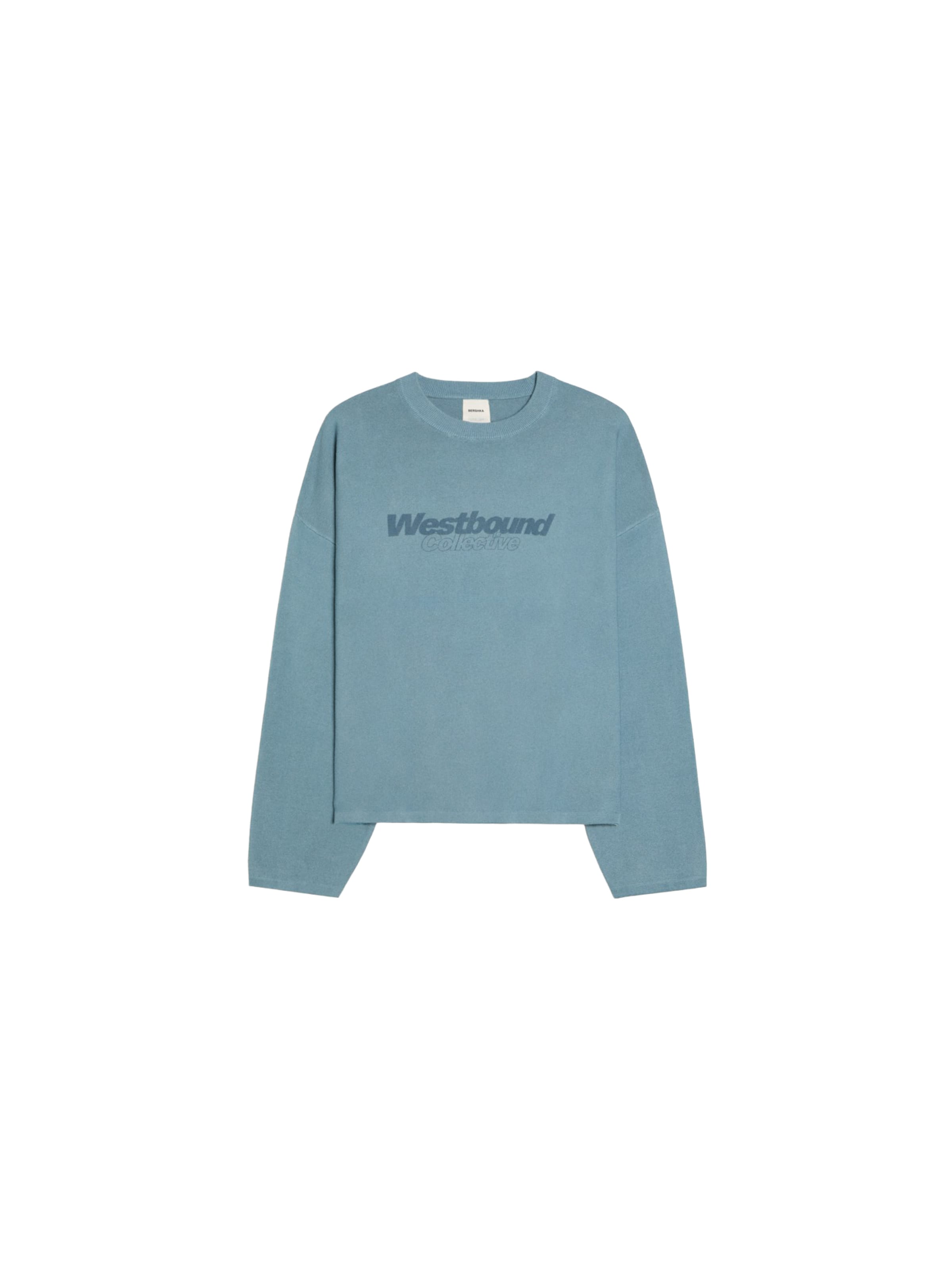 Felpa di Bershka in blu: frontale