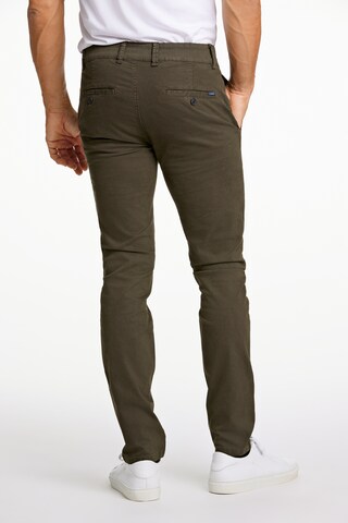 Lindbergh Regular Chino Pants in Green
