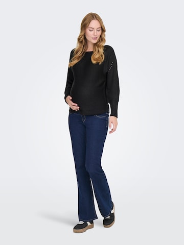 Only Maternity Sweater 'OLMNICOYA' in Black
