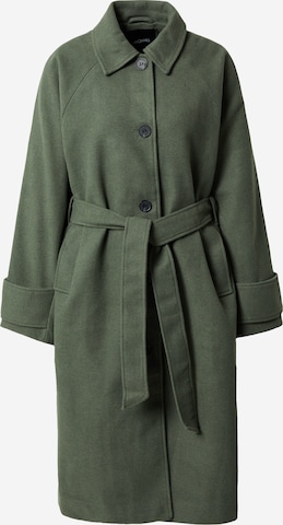 Manteau mi-saison Monki en vert : devant