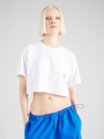 T-shirt 'Darondia' HUGO Blue en blanc : devant