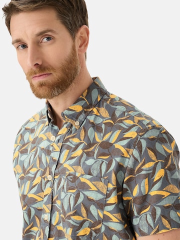 CAMEL ACTIVE Regular Fit Hemd in Gelb