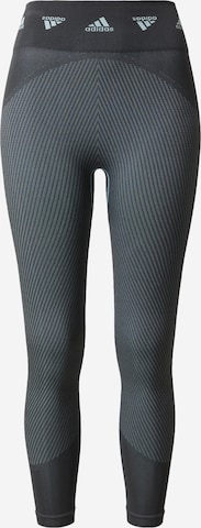 ADIDAS SPORTSWEAR Skinny Sportbroek in Blauw: voorkant