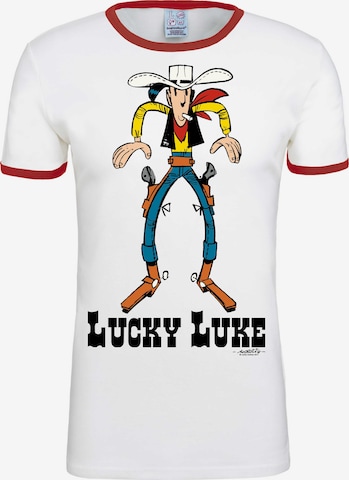 LOGOSHIRT Shirt 'Lucky Luke' in Gemengde kleuren: voorkant